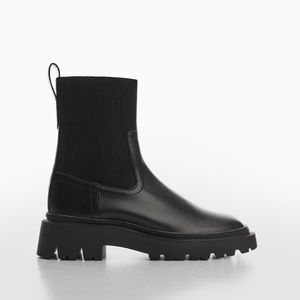 Mango Track Sole Boots